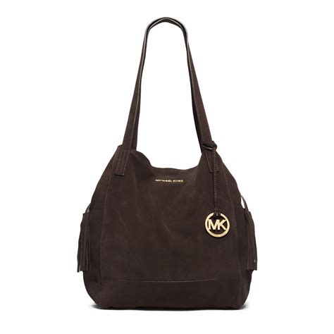 bonton michael kors handbags ashury in black|michael kors brown handbags.